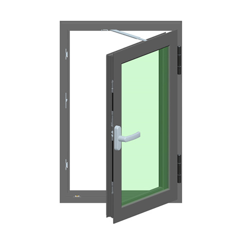 Fireproof window system