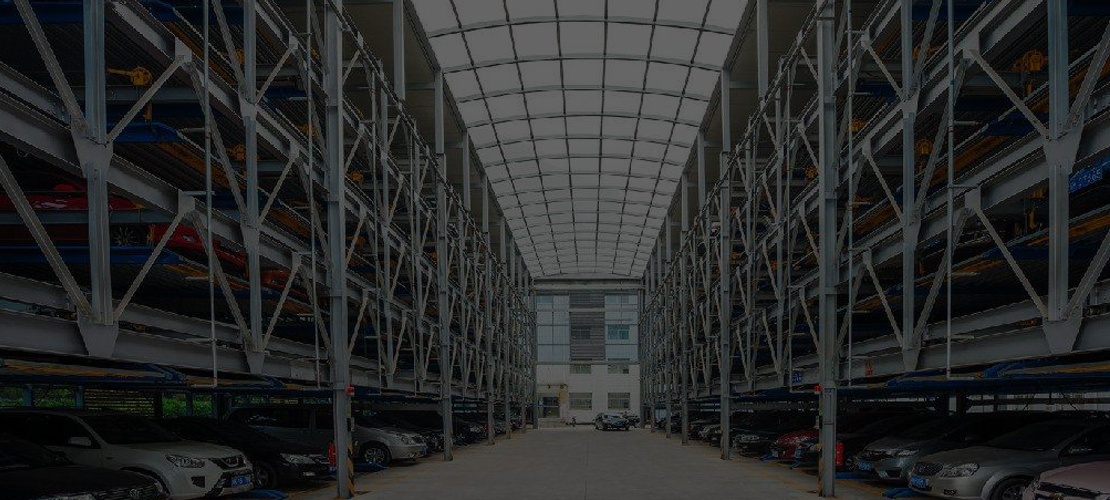 Three-dimensional parking garage